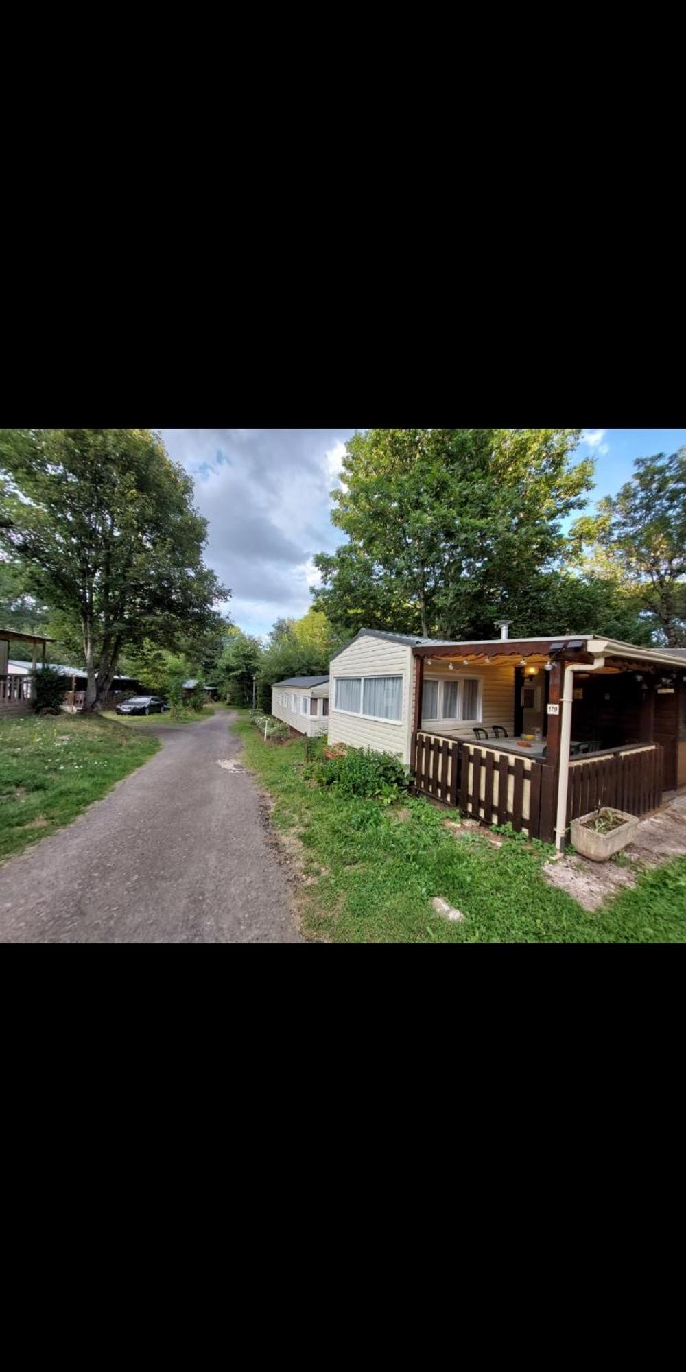 Charmant Mobil Home Style Chalet Besse-et-Saint-Anastaise Exterior foto